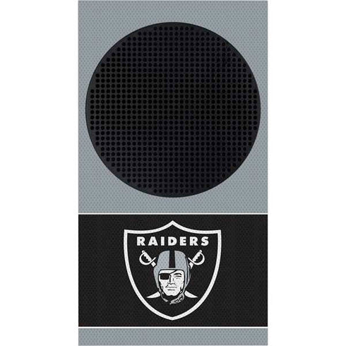 NFL Las Vegas Raiders Zone Block Xbox Series S Console Skin
